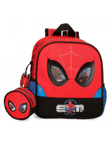 MOCHILA ADAP. 25CM.SPIDERMAN PROTECTOR